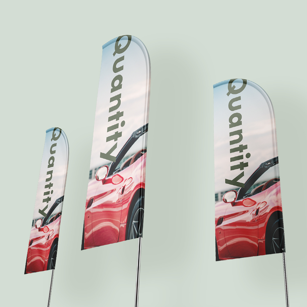 wind flag printing